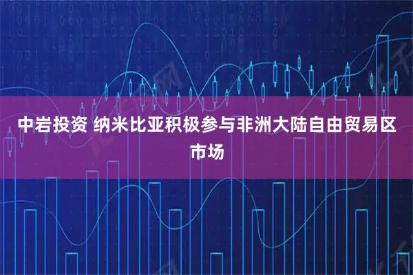 中岩投资 纳米比亚积极参与非洲大陆自由贸易区市场